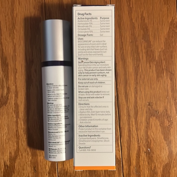 Biocorneum Skincare 5 G Biocorneum Advanced Scar Treatment Broad